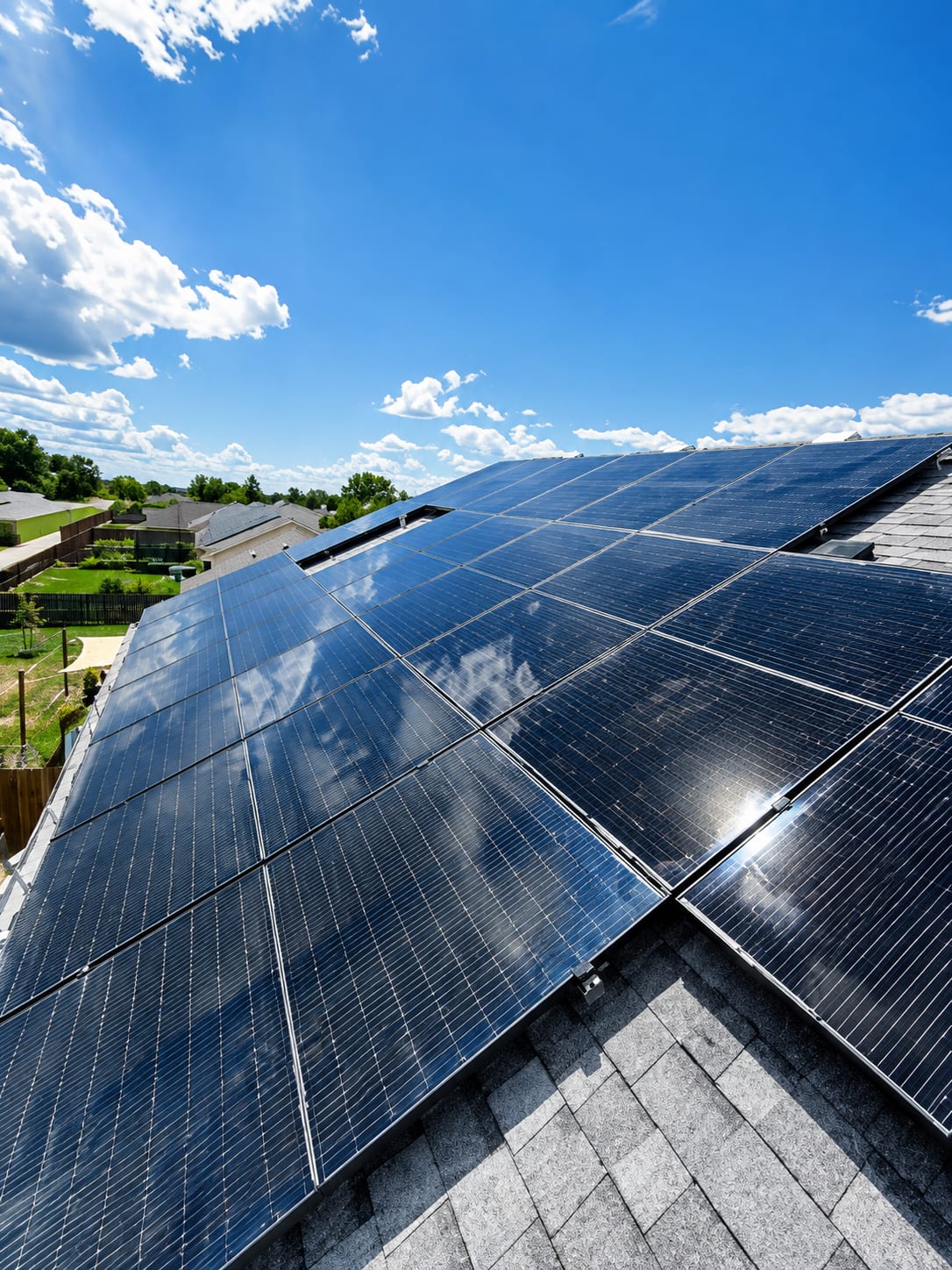 Residential rooftop solar array shown on Save Our Solar Club’s website